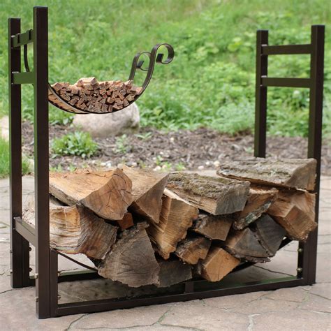 outdoor log racks for firewood